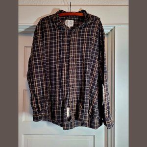 XL Long Sleeve Button-up  Shirt - St. John's Bay - Legacy Flannel
